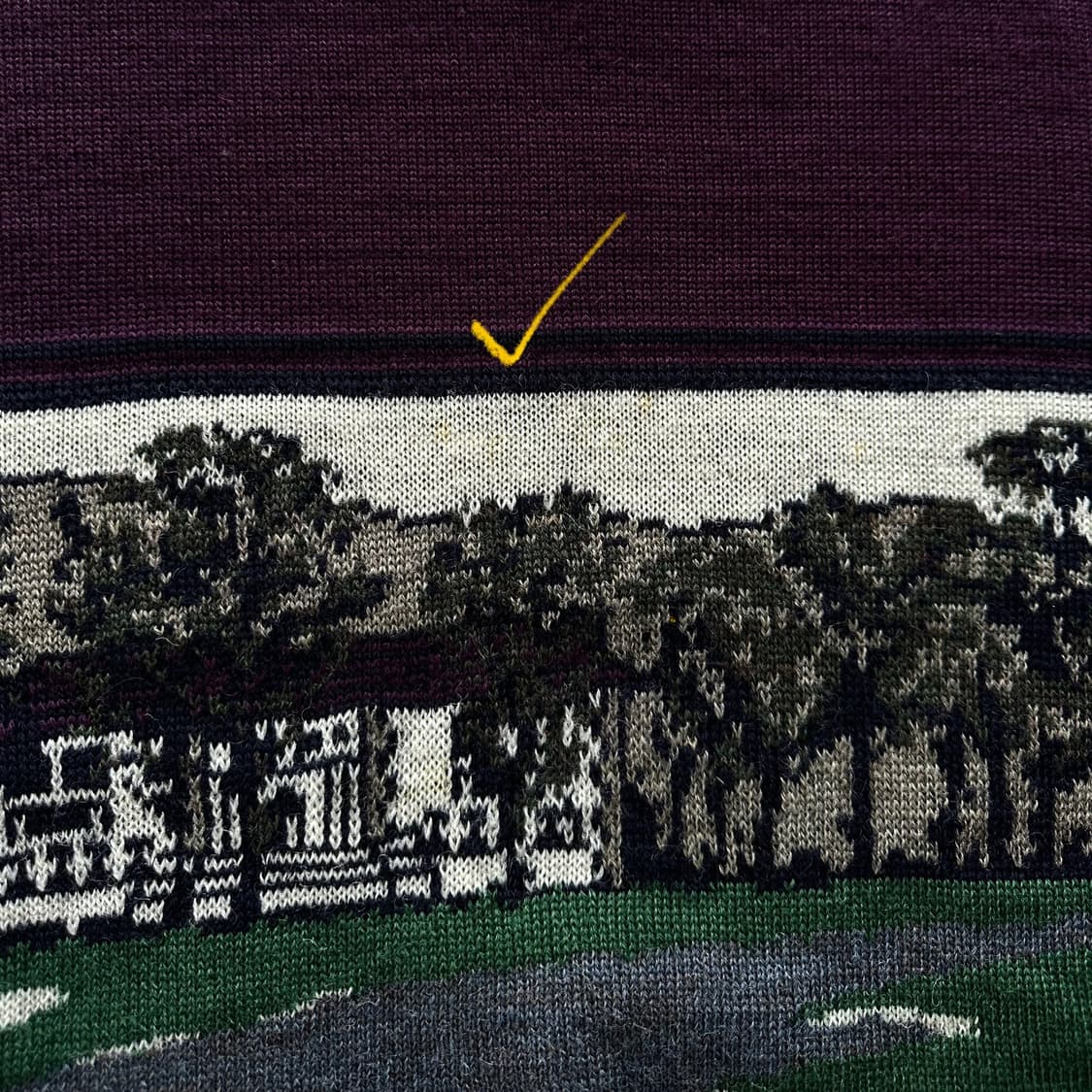 [L]버버리 BURBERRY'S 골프 스윙 잉글랜드산 니트 스웨터 상품이미지10