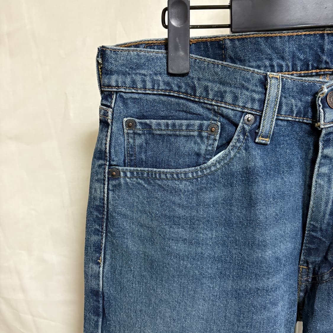 리바이스 505 레귤러 스트레이트 데님팬츠 / W32, L32 상품이미지4