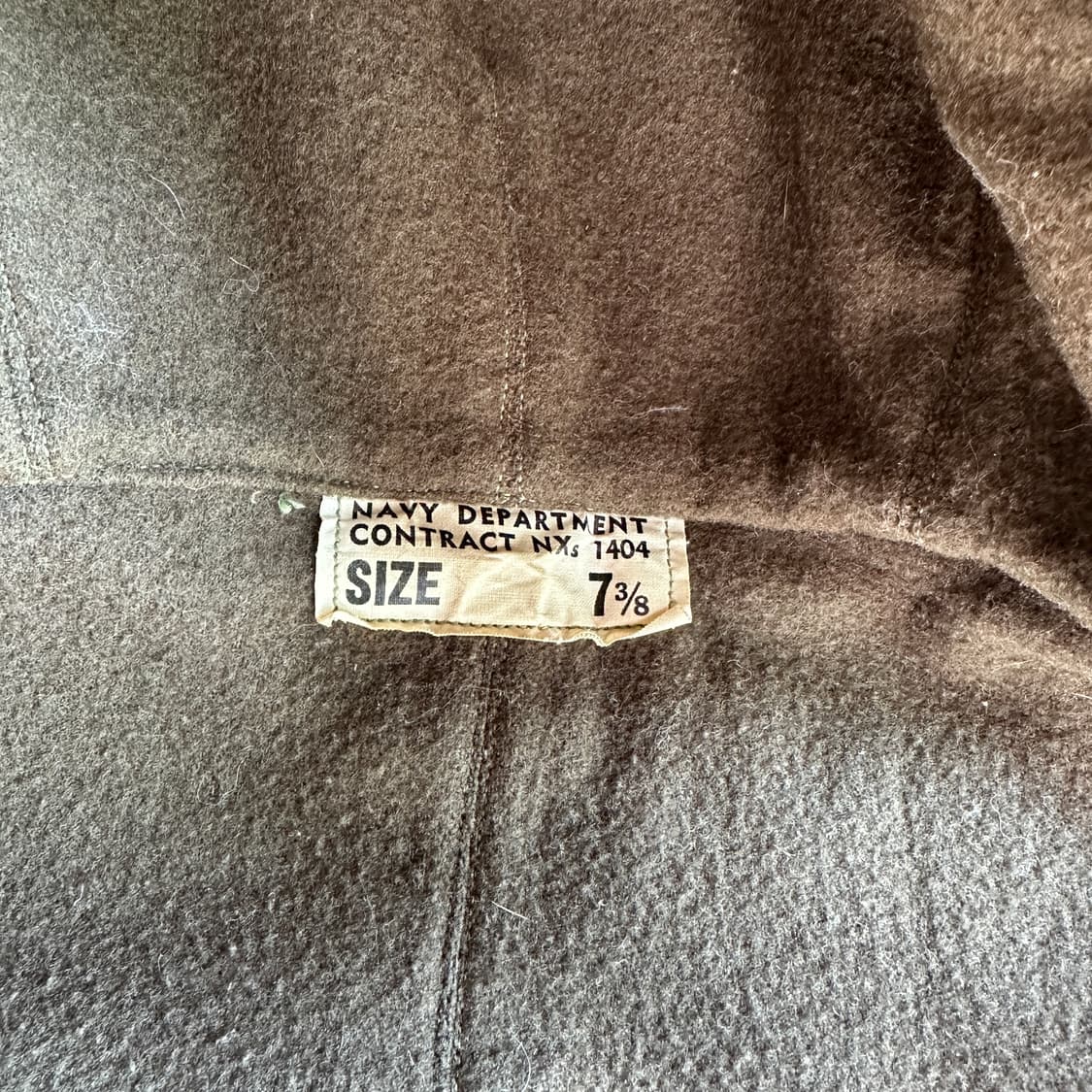 1940s USN deck hat 상품이미지5