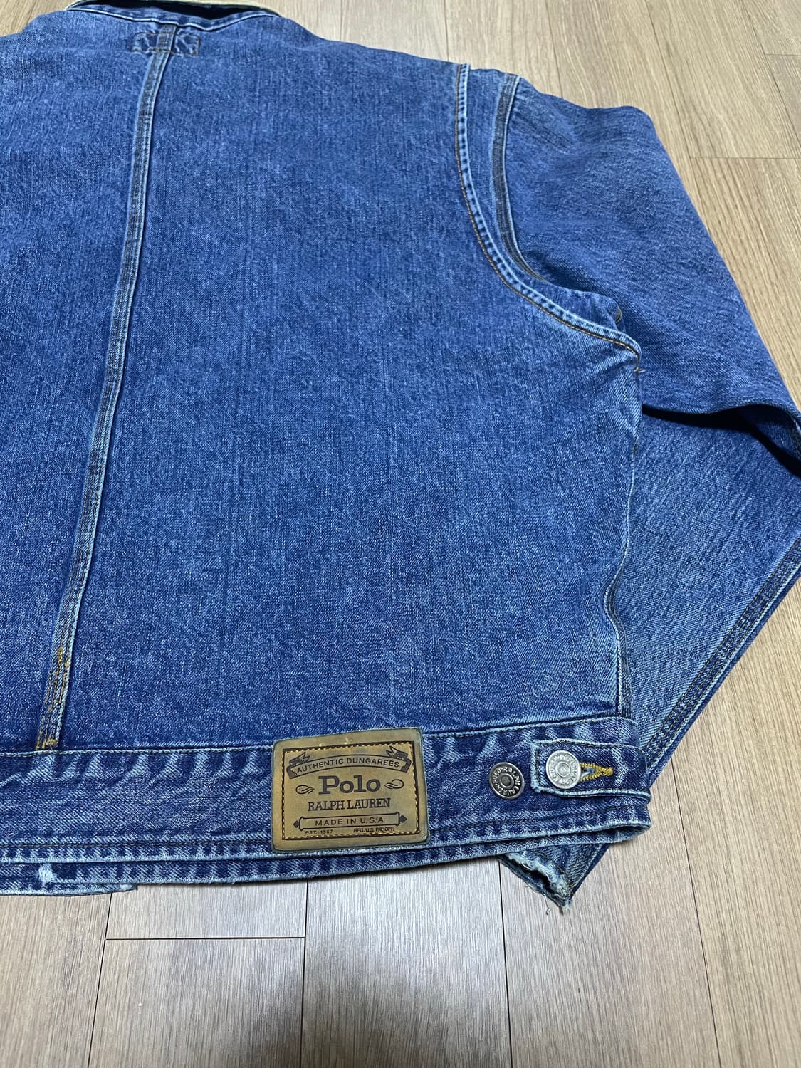 L 90s 폴로 덩가리 자켓 상품이미지6