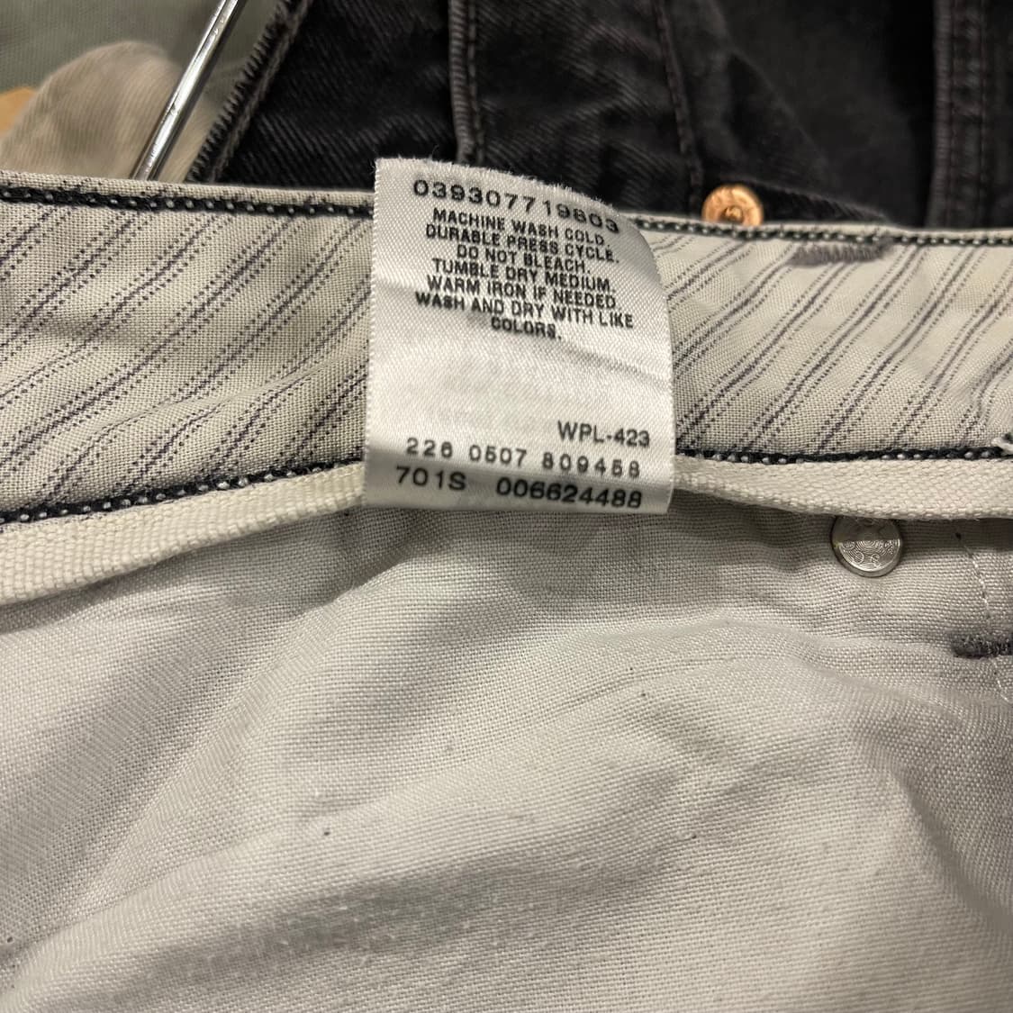 리바이스 빈티지 데님  Straight fit  w33l32 상품이미지4