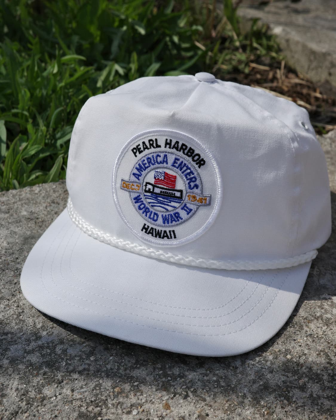 80s 2차세계대전 진주만 공습 참전 기념 캡 상품이미지2