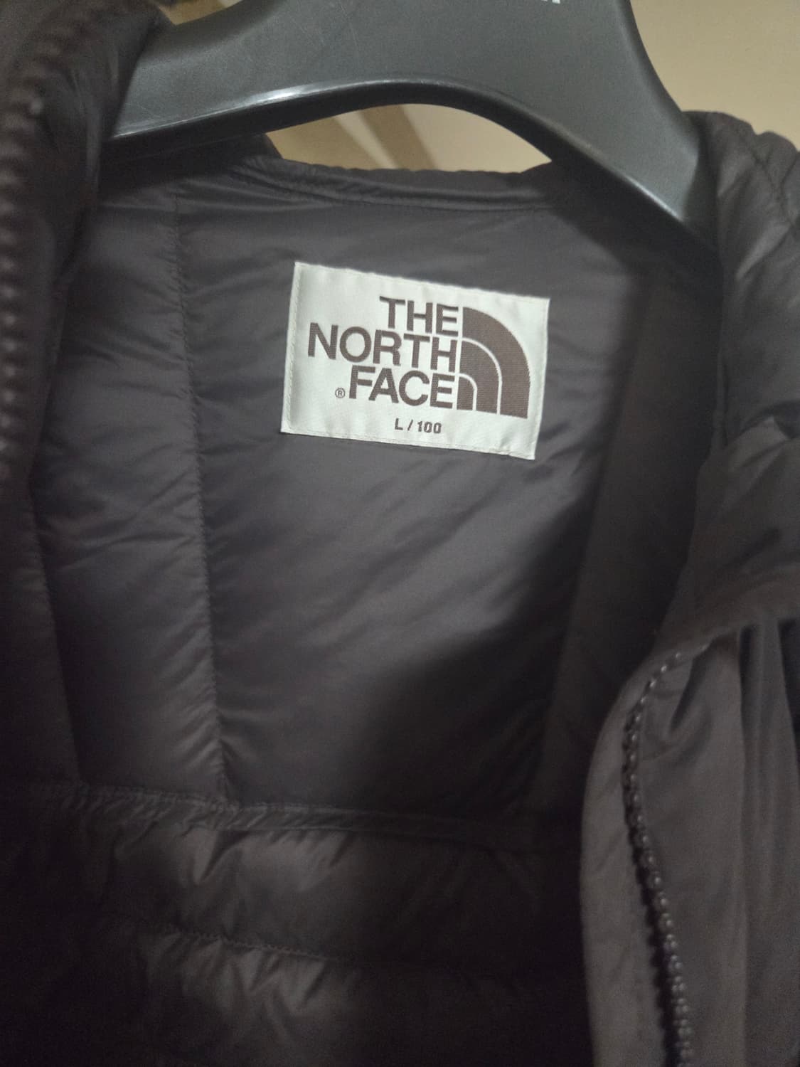 노스페이스 경량패딩 코어 라인 코코어 L 팝니다 상품이미지3