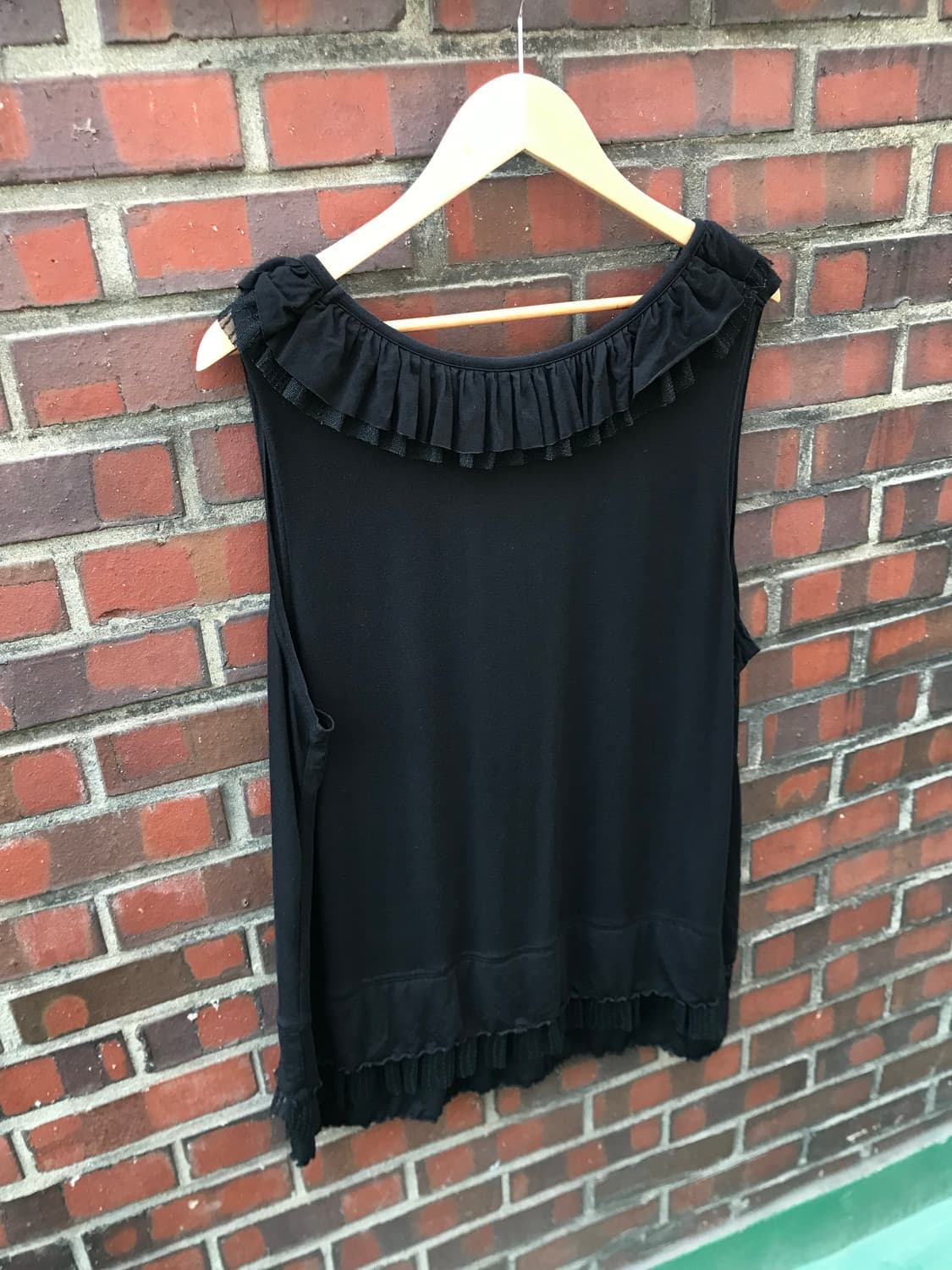 Vintage frill sleeveless 상품이미지5