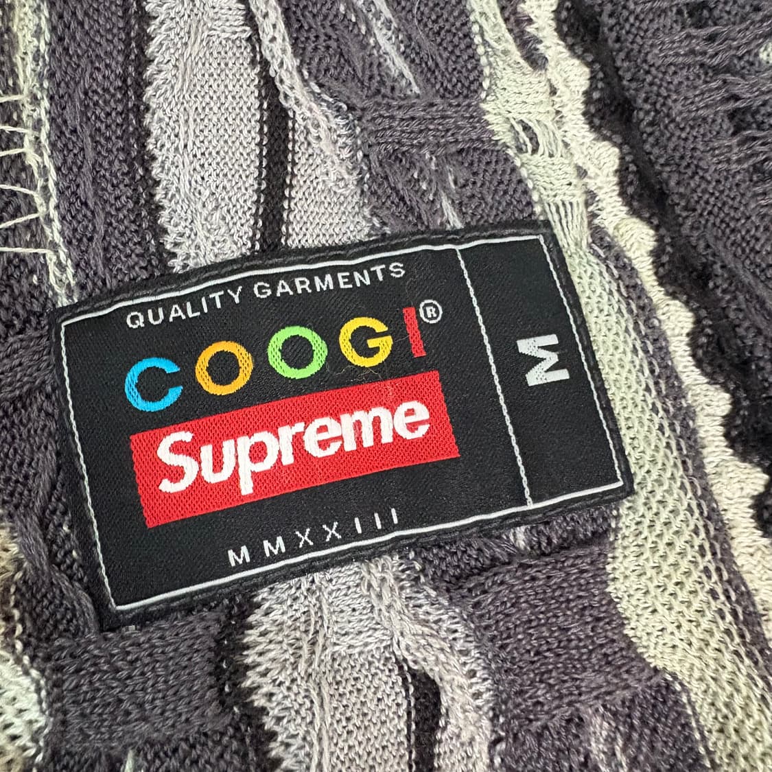 슈프림 쿠지 콜라보 니트 져지 상품이미지3