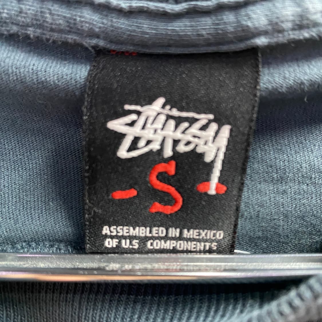 스투시 00s 라이언 블랙 반팔 티셔츠 B3603 상품이미지4