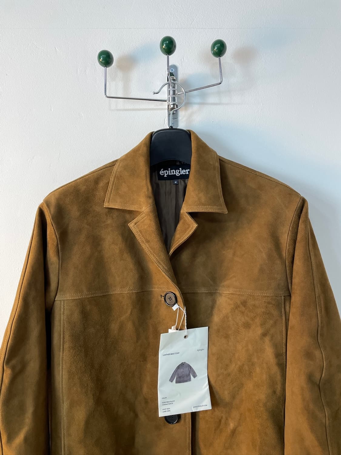 에핑글러 고트스킨 레더 맥 코트  상품이미지3