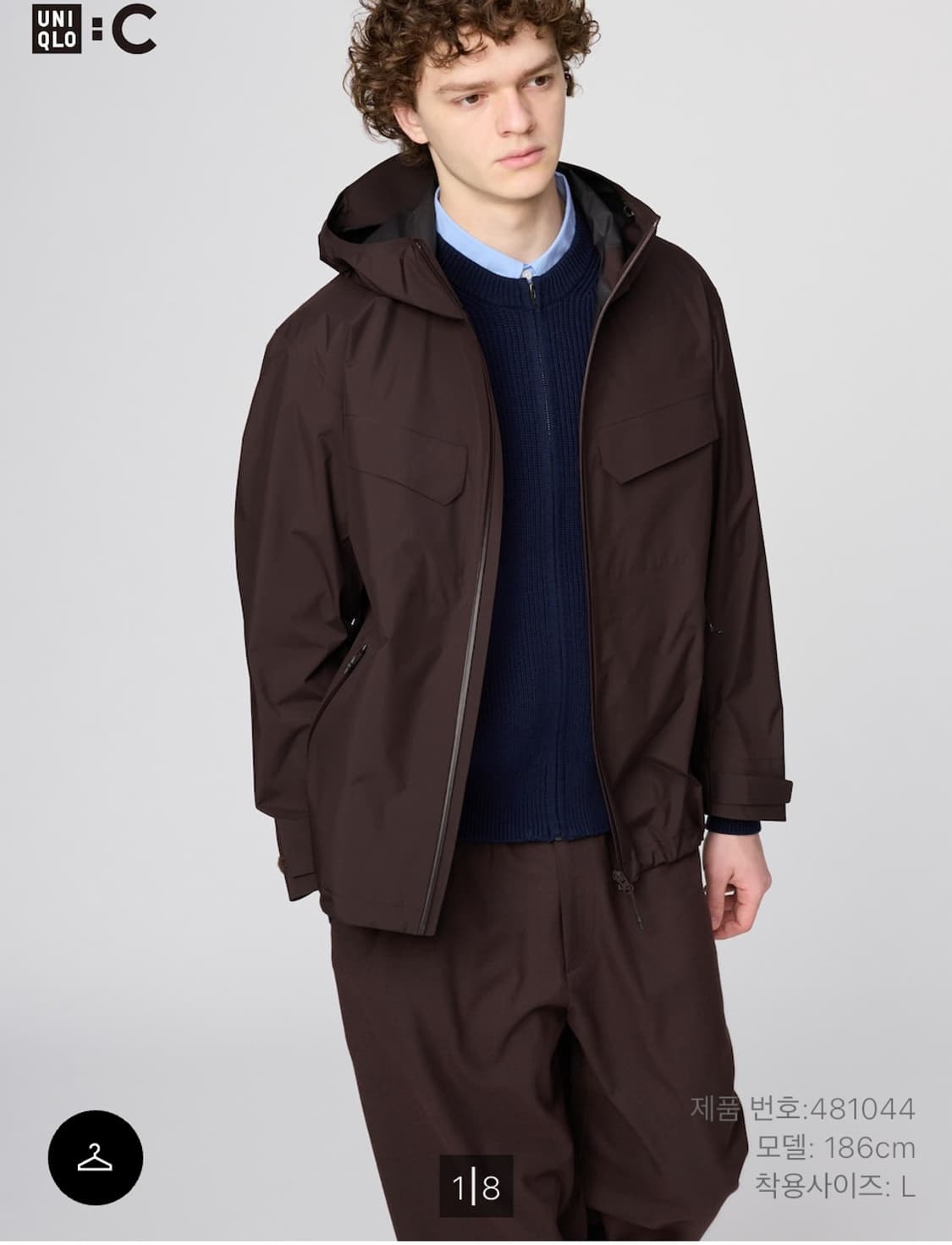 s) Uniqlo 유니클로 C 블록테크파카 상품이미지5