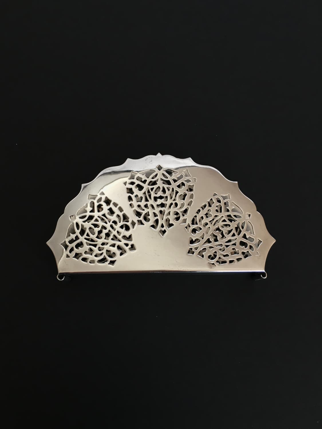 영국 빈티지 실버 냅킨 홀더 상품이미지1