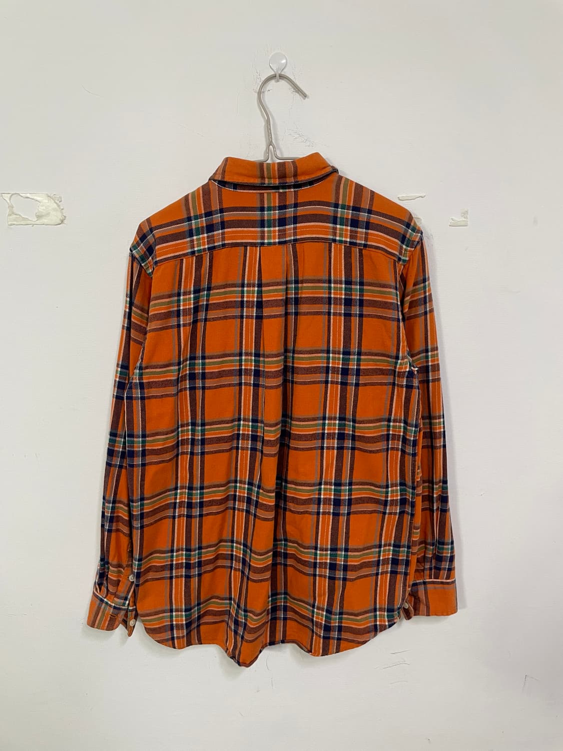 폴로랄프로렌 오렌지 체크셔츠 상품이미지3