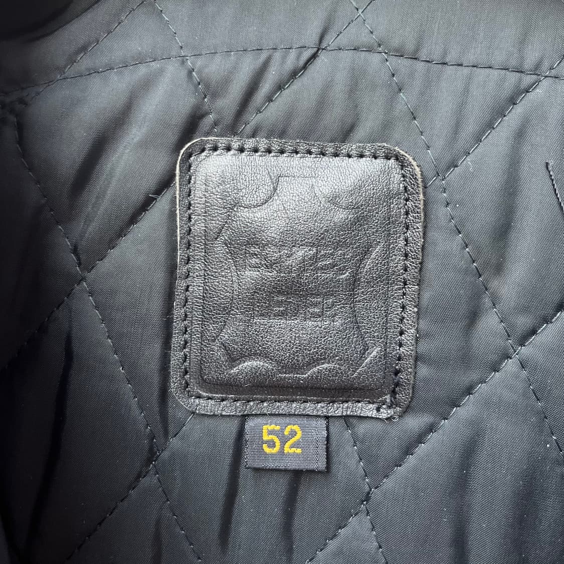 90s 빈티지 올드 가죽 레이싱 자켓 (95-100) 상품이미지6