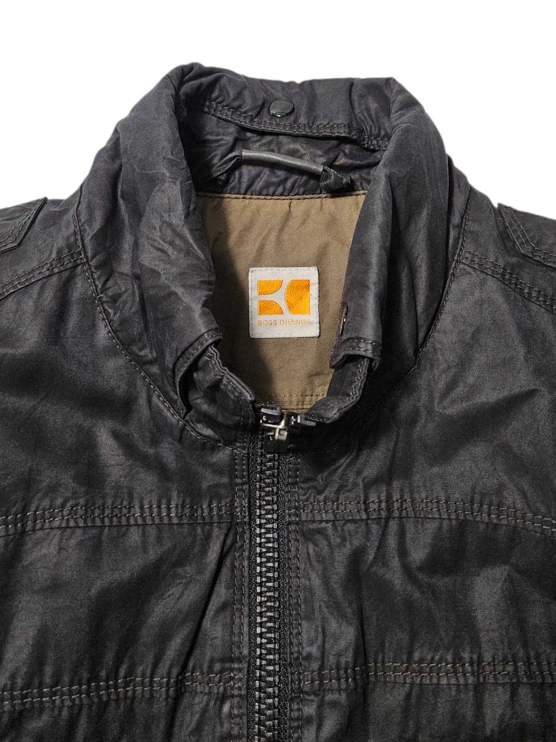 보스 오렌지 Boss 코티드 블루종 자켓 48  상품이미지3