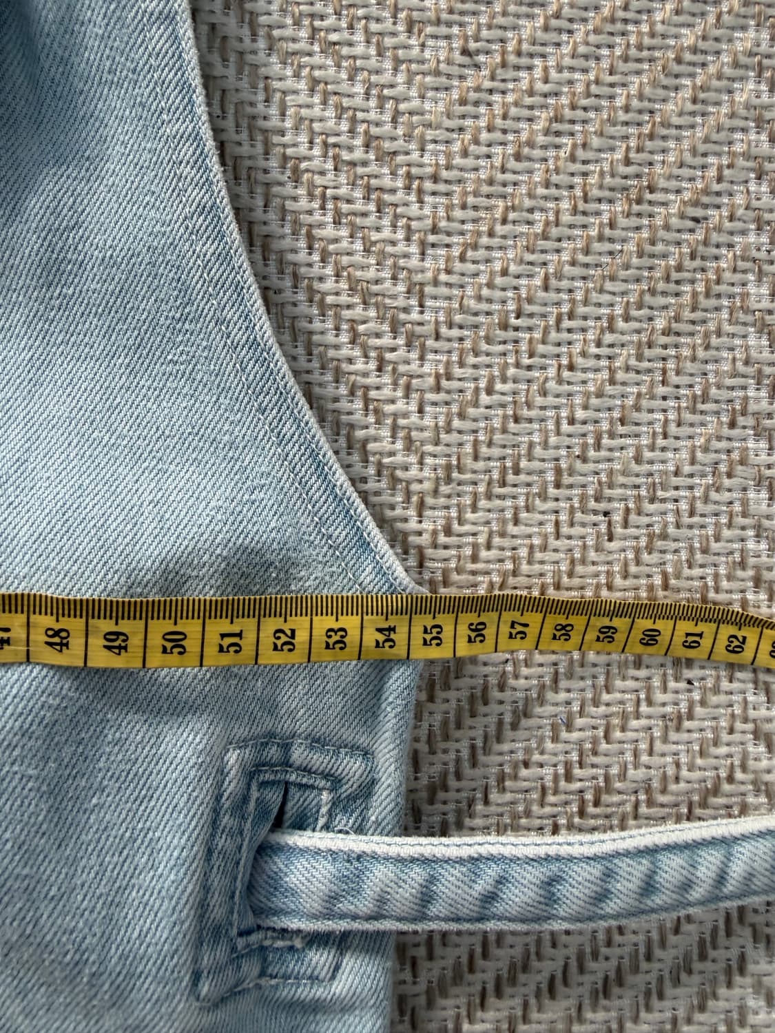 정품) IRO 이로 한섬 루즈핏 데님 조끼 34 상품이미지9