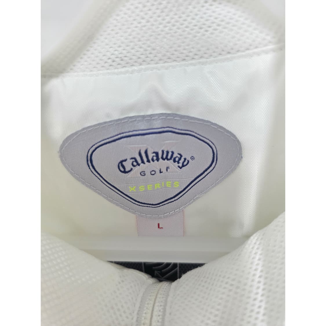 캘러웨이 골프 바람막이 L 화이트 상품이미지2