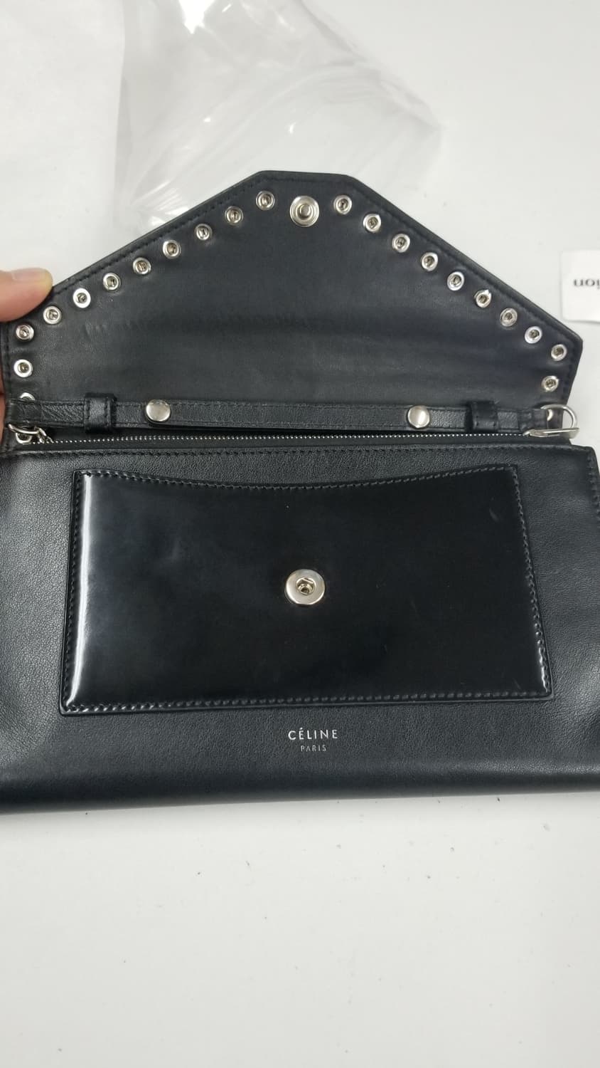 셀린느 블랙 체인 숄더백 상품이미지7