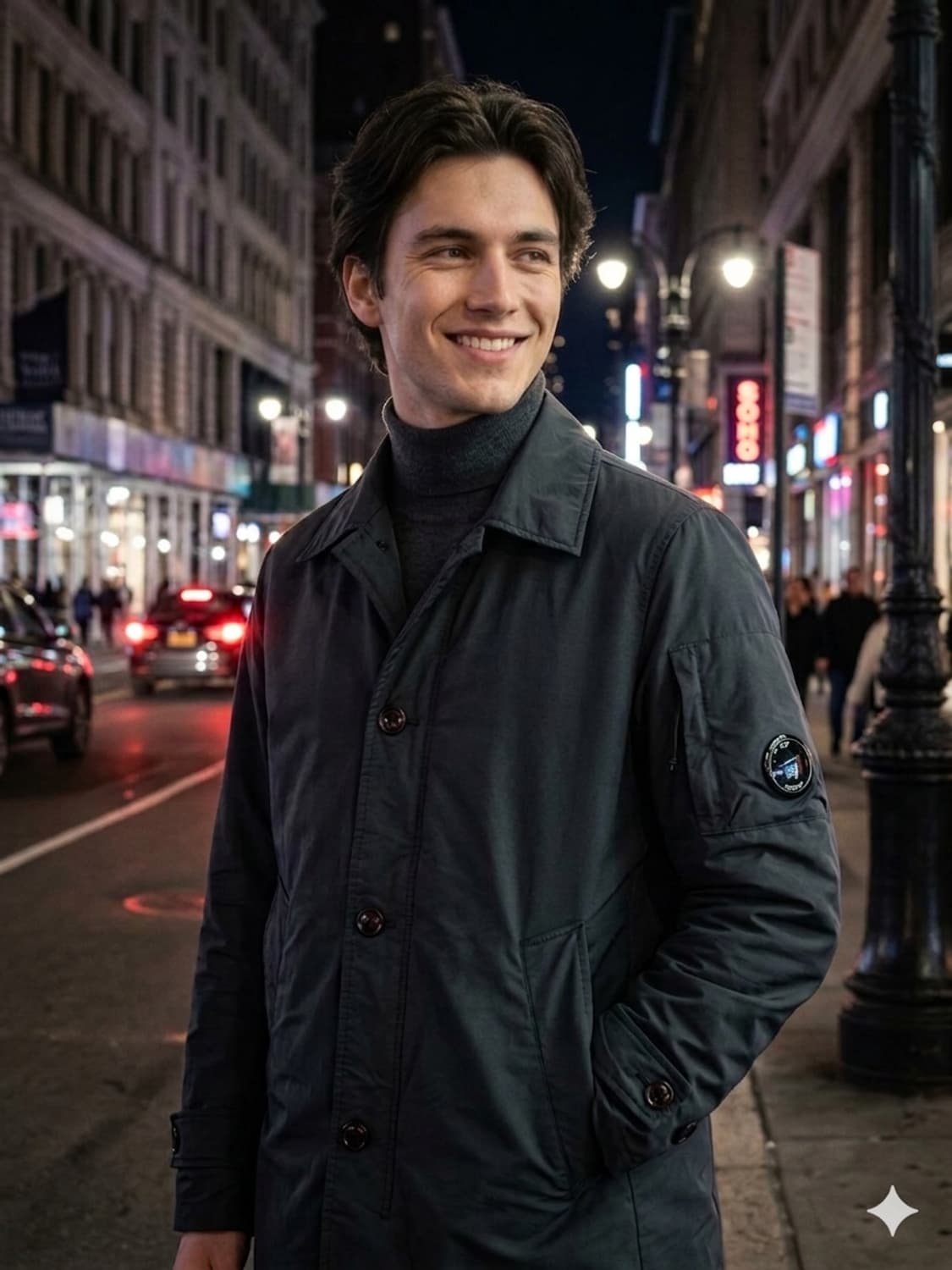 [정품] CP 컴퍼니 마이크로-M 구스다운 렌즈 싱글 코트 상품이미지1