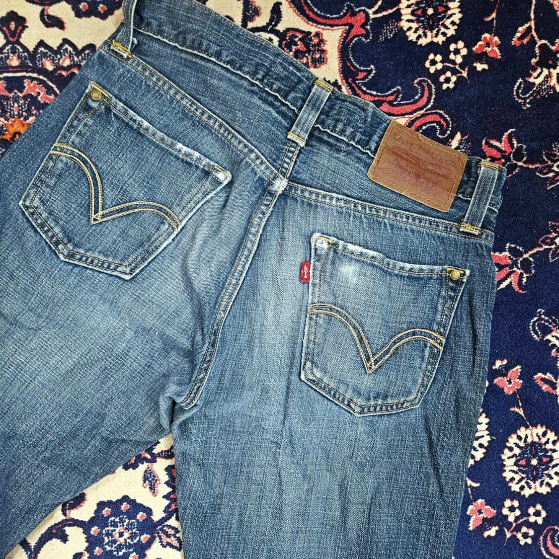 리바이스(Levis) 빈티지 Lot 527 로우 부츠컷 데님 청바지 상품이미지5