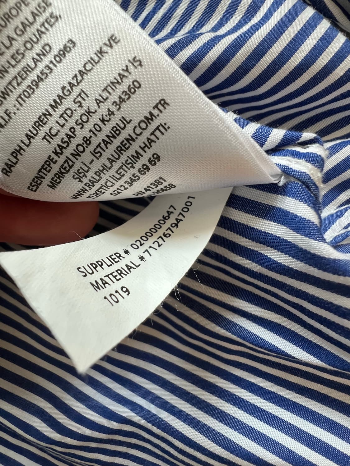 폴로 이지캐어 스트라이프 셔츠  상품이미지4