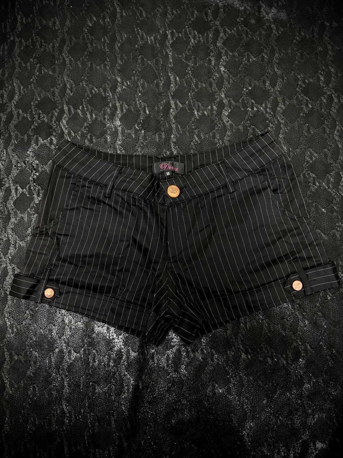 “Vintage” Geek Chic Stripe Short Pants 상품이미지4