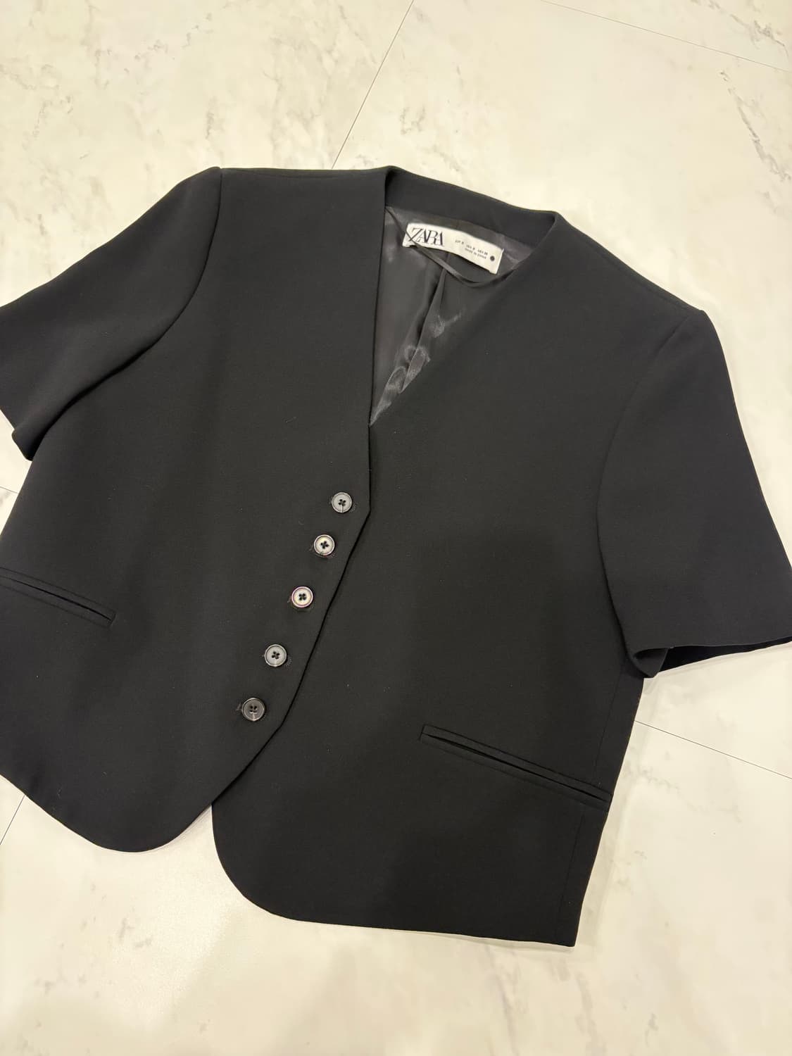 zara short-sleeved jacket 상품이미지2