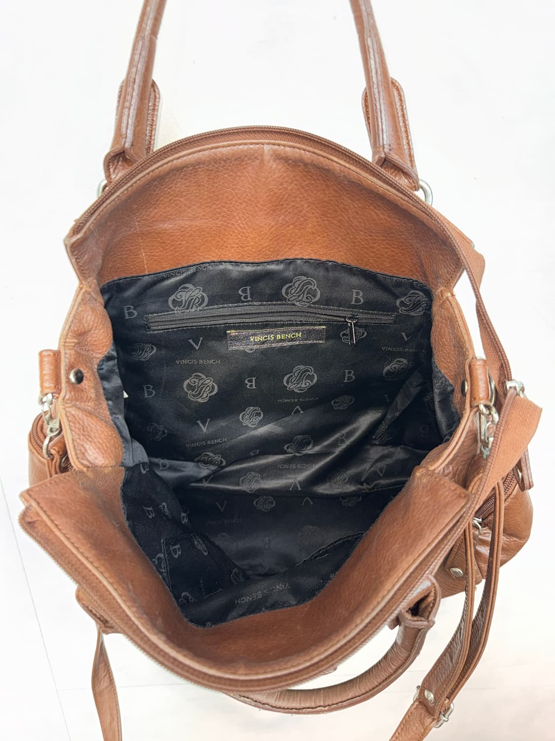 Vincis Bench brown pocket two ways bag 상품이미지6