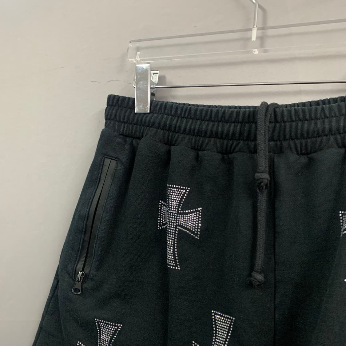 XL 언노운 UNKNOWN 크로스 십자가 스트릿 스웻 쇼츠 반바지 상품이미지5