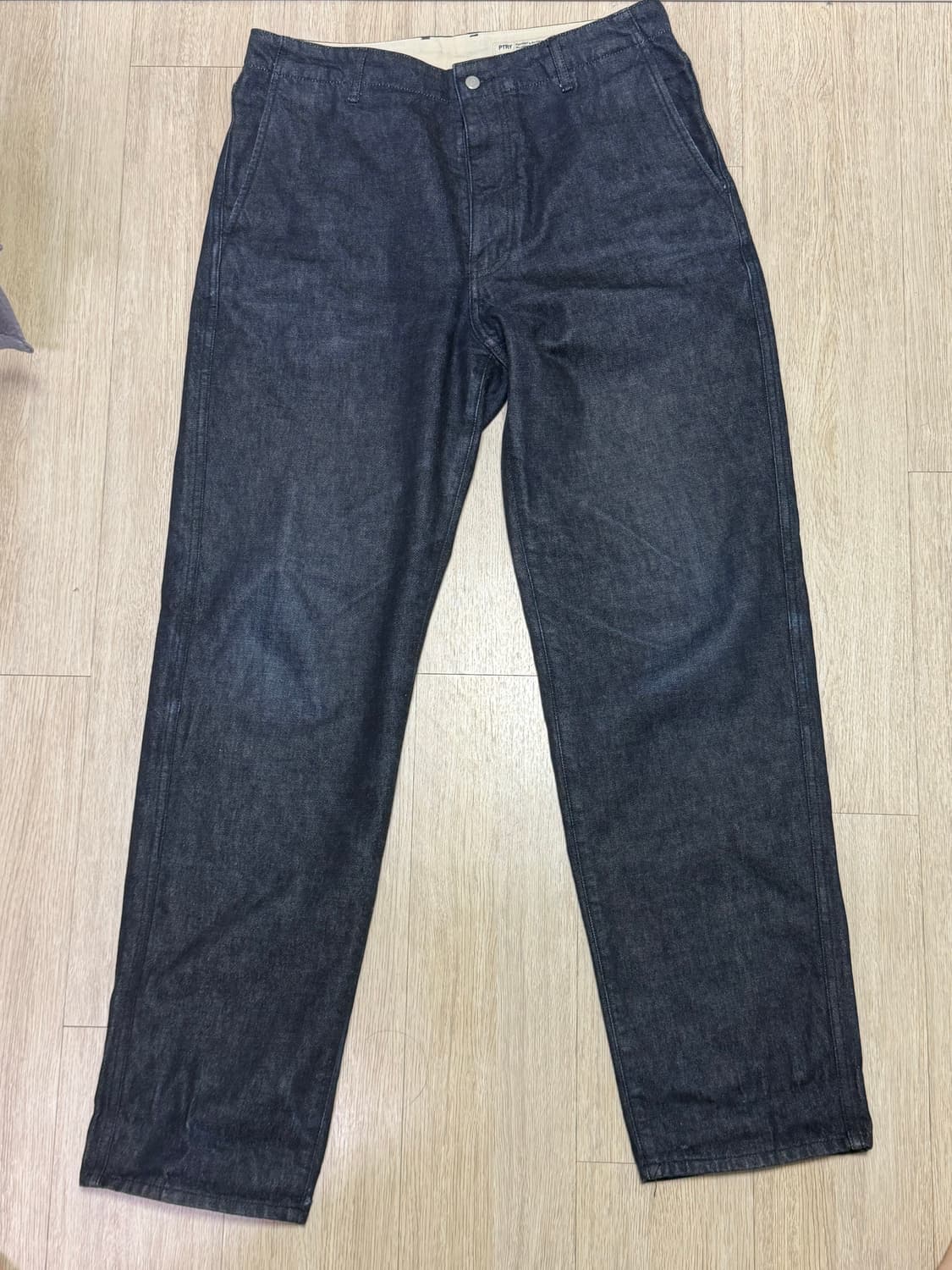 포터리 와이드 데님 원워시드 블루 3사이즈 상품이미지1