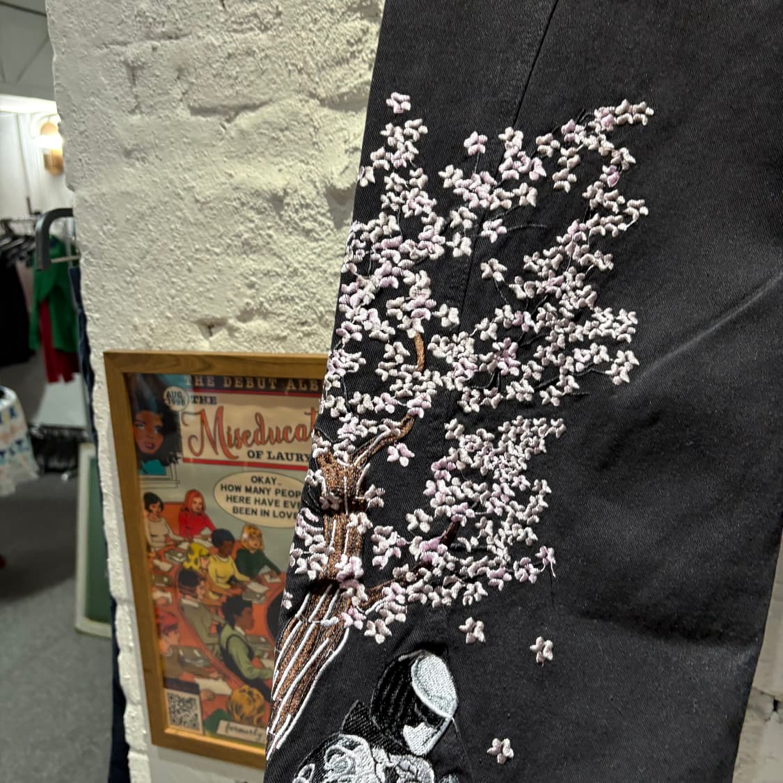 일제빈티지 사쿠라 자수 팬츠 상품이미지3