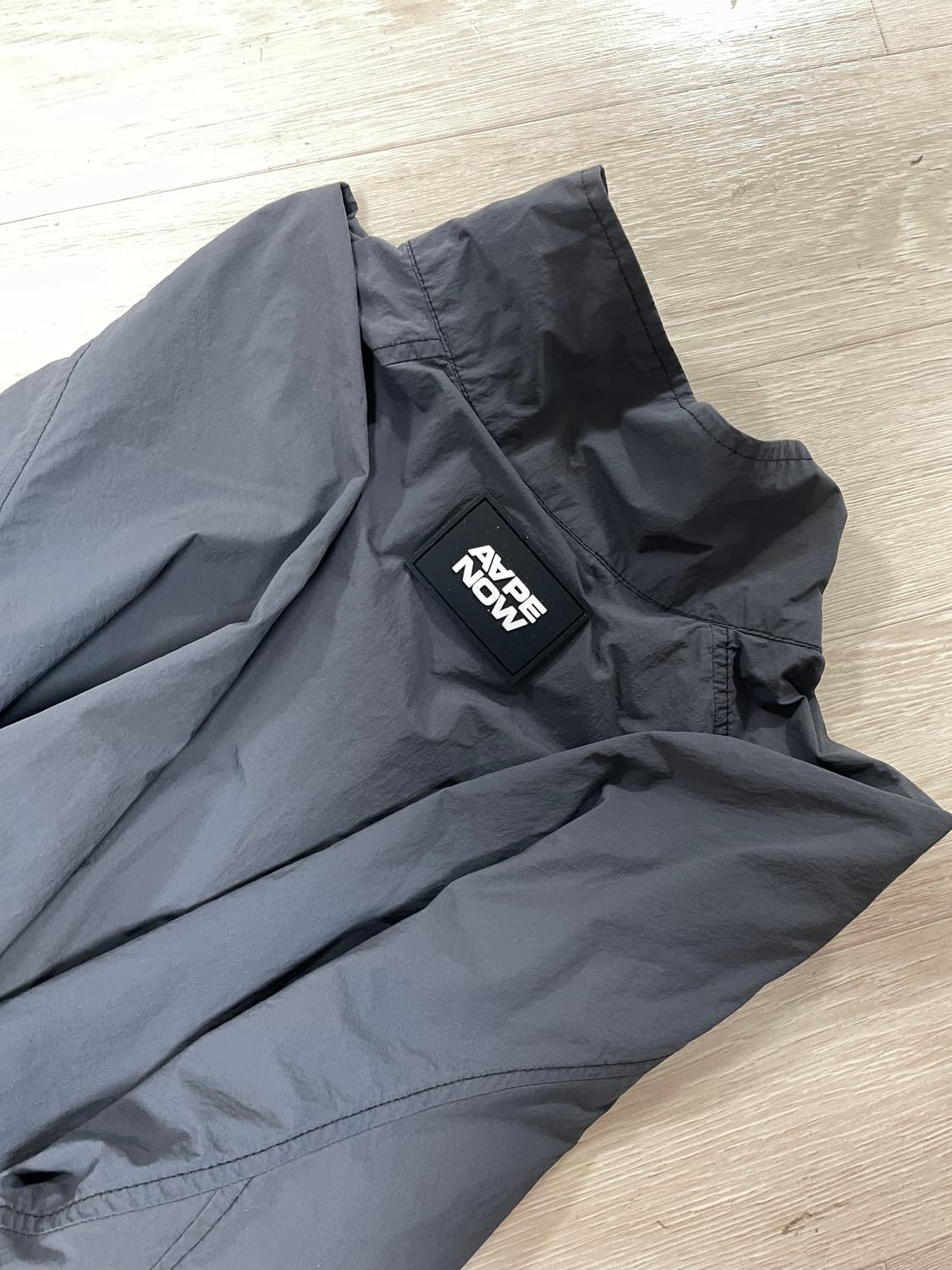 에이프 Aape 바람막이 블랙 라이트 자켓 새제품 상품이미지6