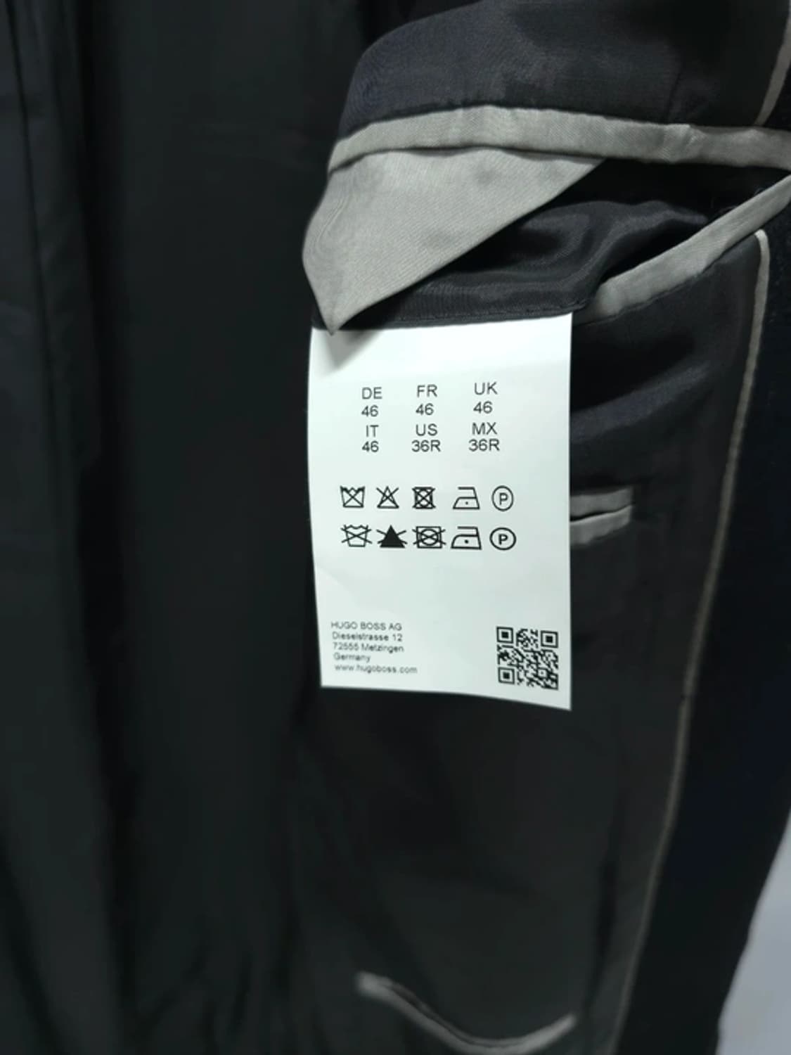 휴고보스 남성 캐시미어 버진울 코트 상품이미지9