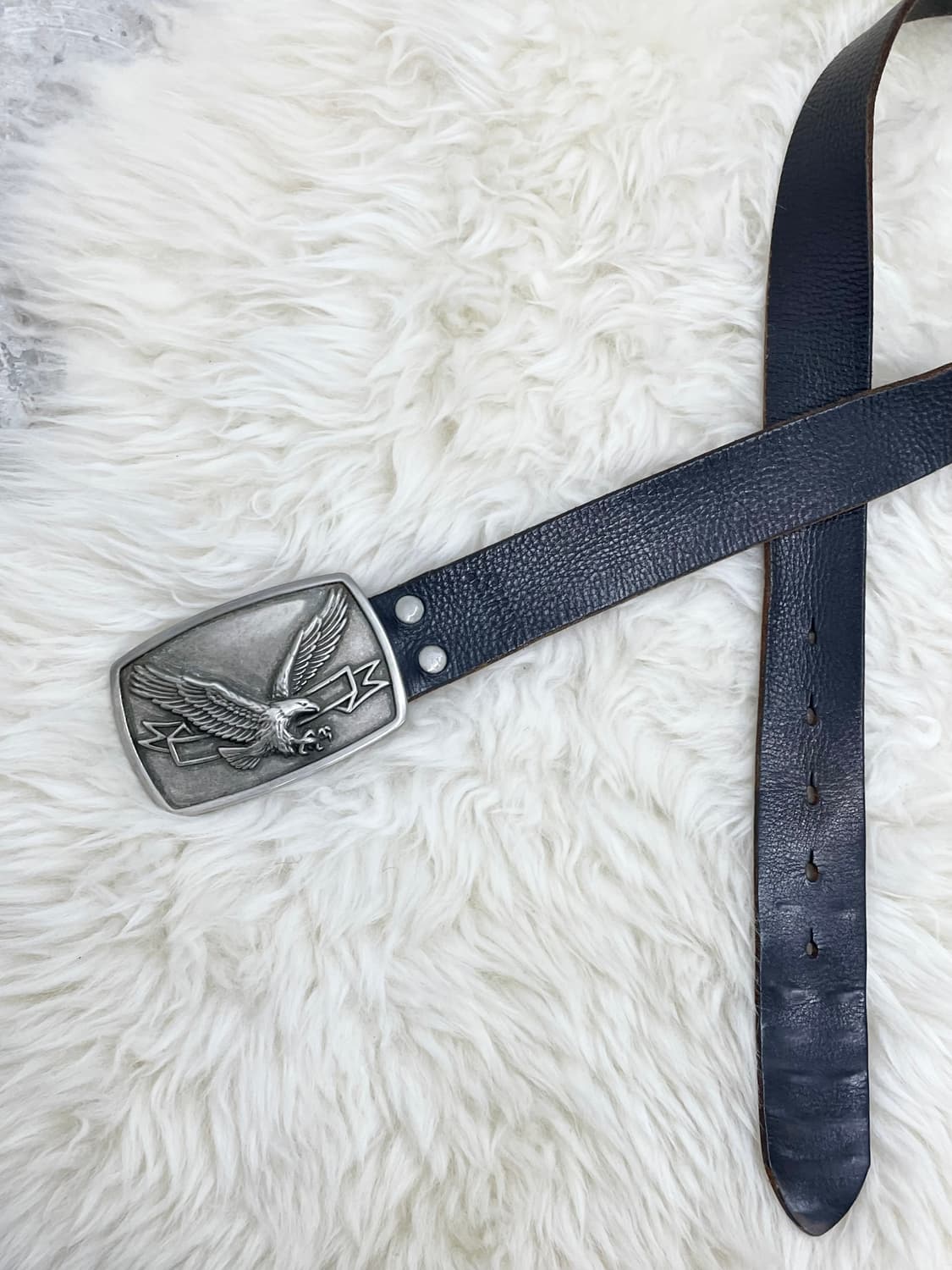 독수리 리얼레더 버클 벨트 상품이미지7