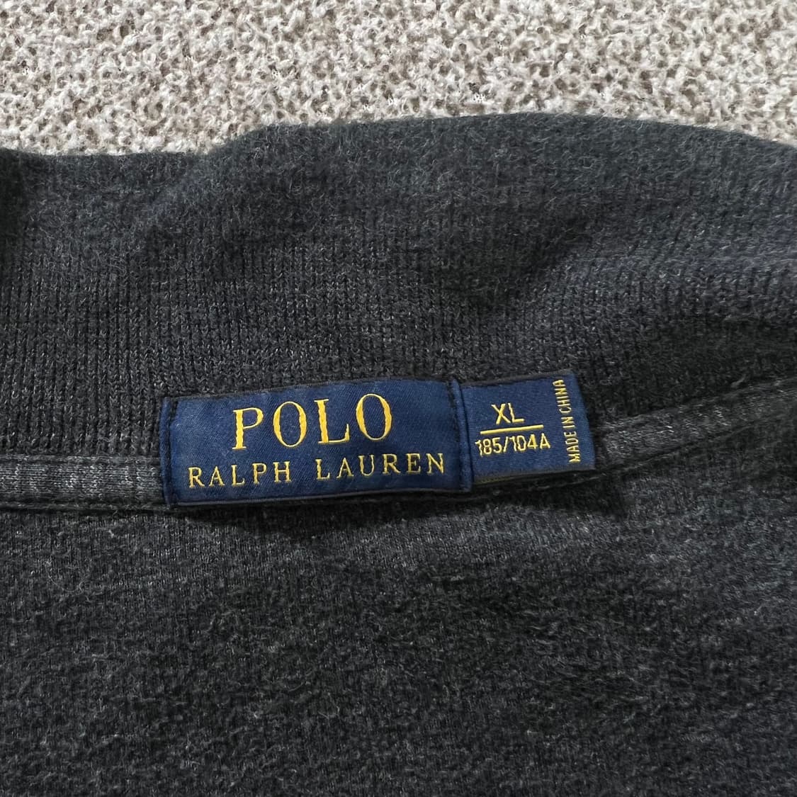 폴로 신형라벨 하프집업 니트 상품이미지6