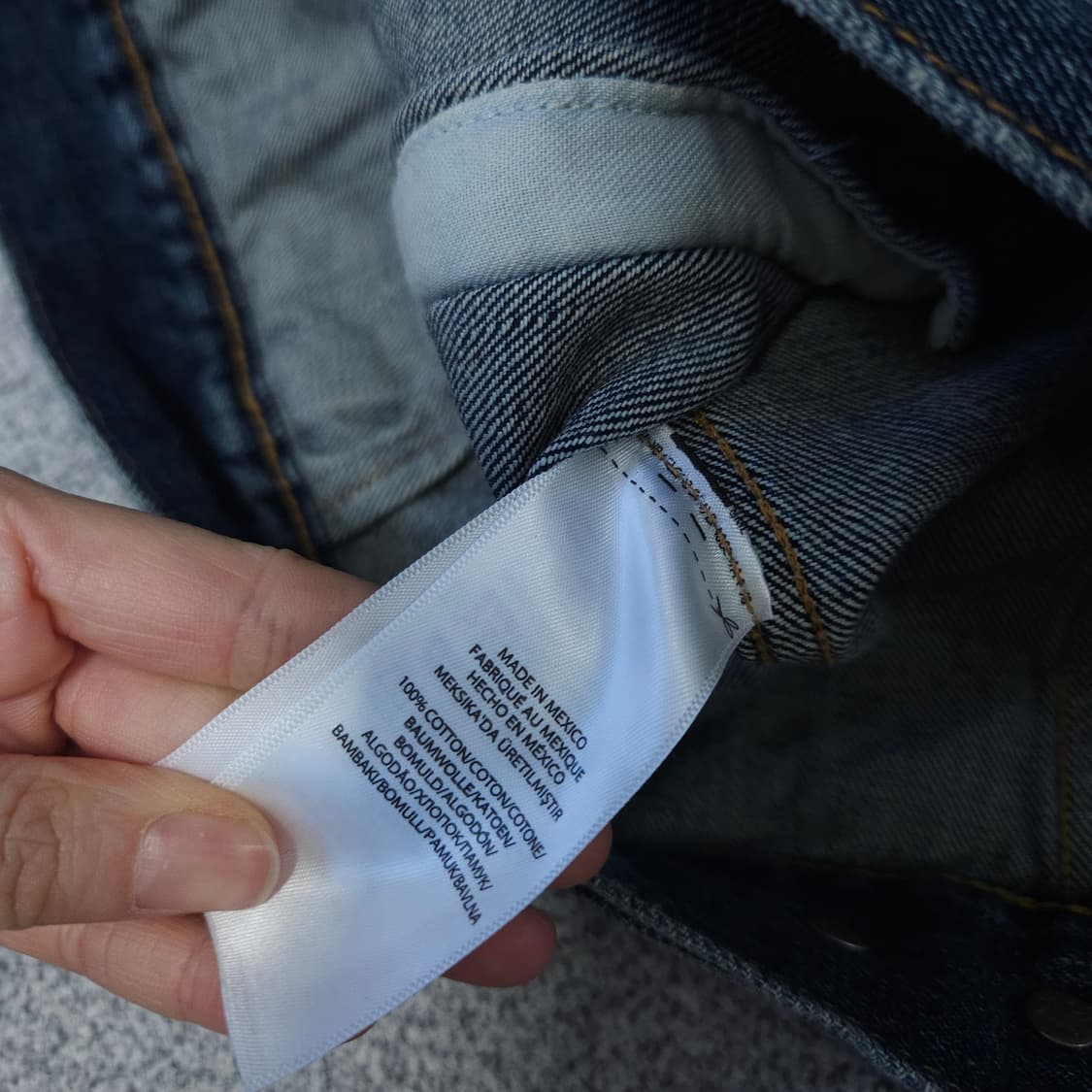 폴로 페이디드 데님 자켓 m 상품이미지7