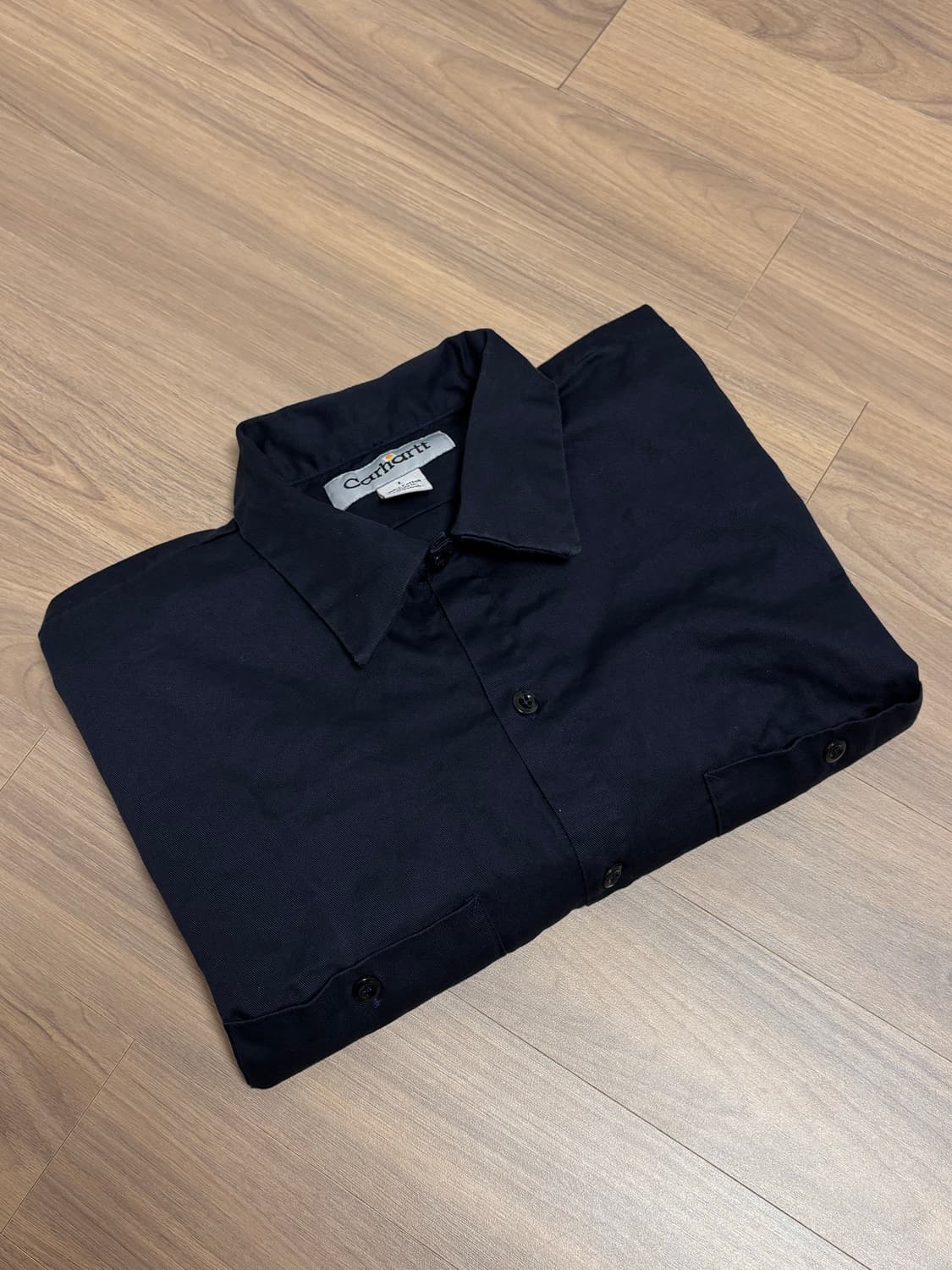칼하트 셔츠 L 네이비 상품이미지4