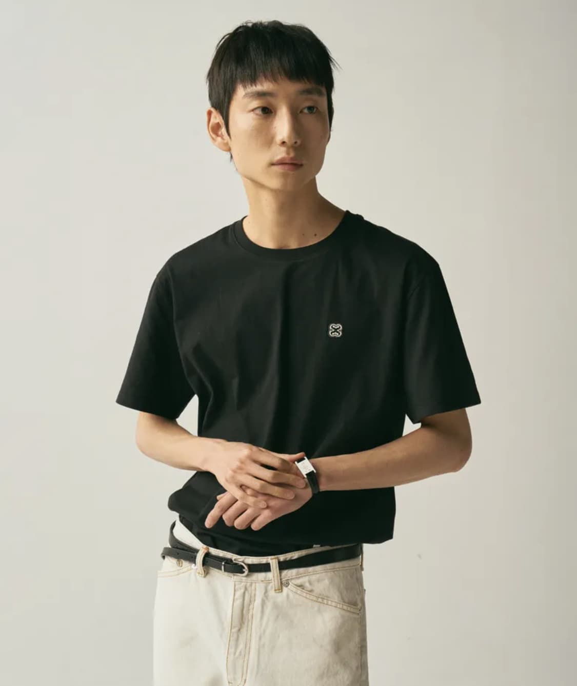 세터 반팔 티셔츠 올 데이 수피마 컴포트 블랙 XL  상품이미지5