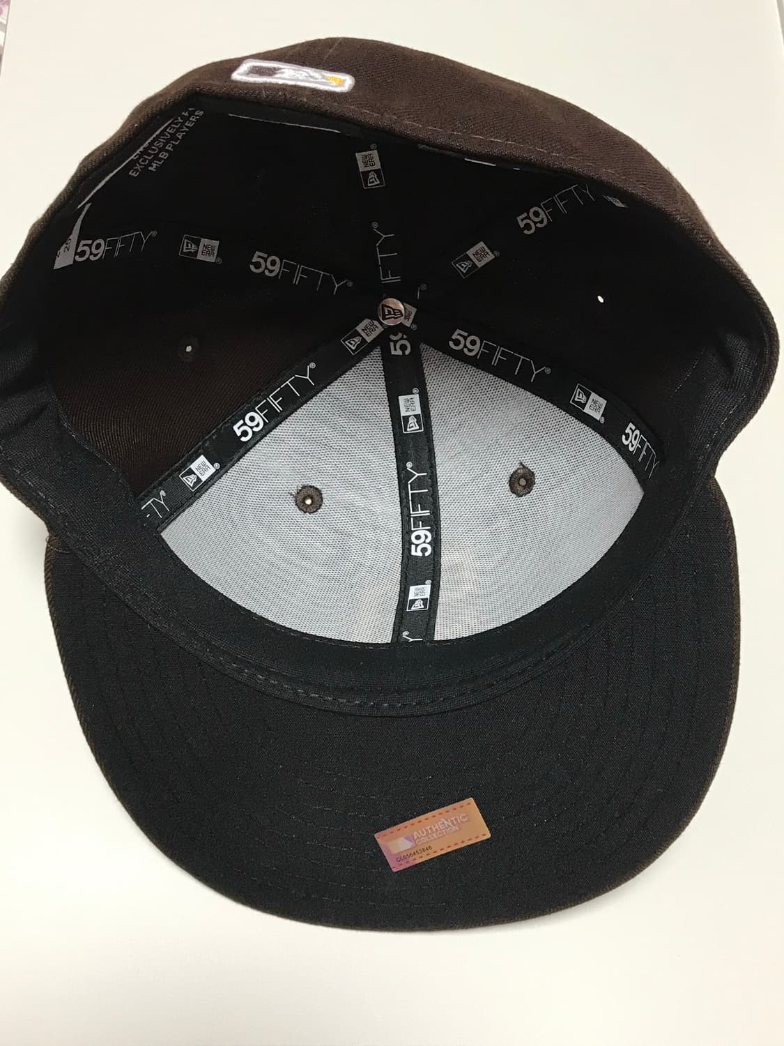 뉴에라 59fifty mlb 어센틱 샌디에이고 파드리스 브라운 714 상품이미지4
