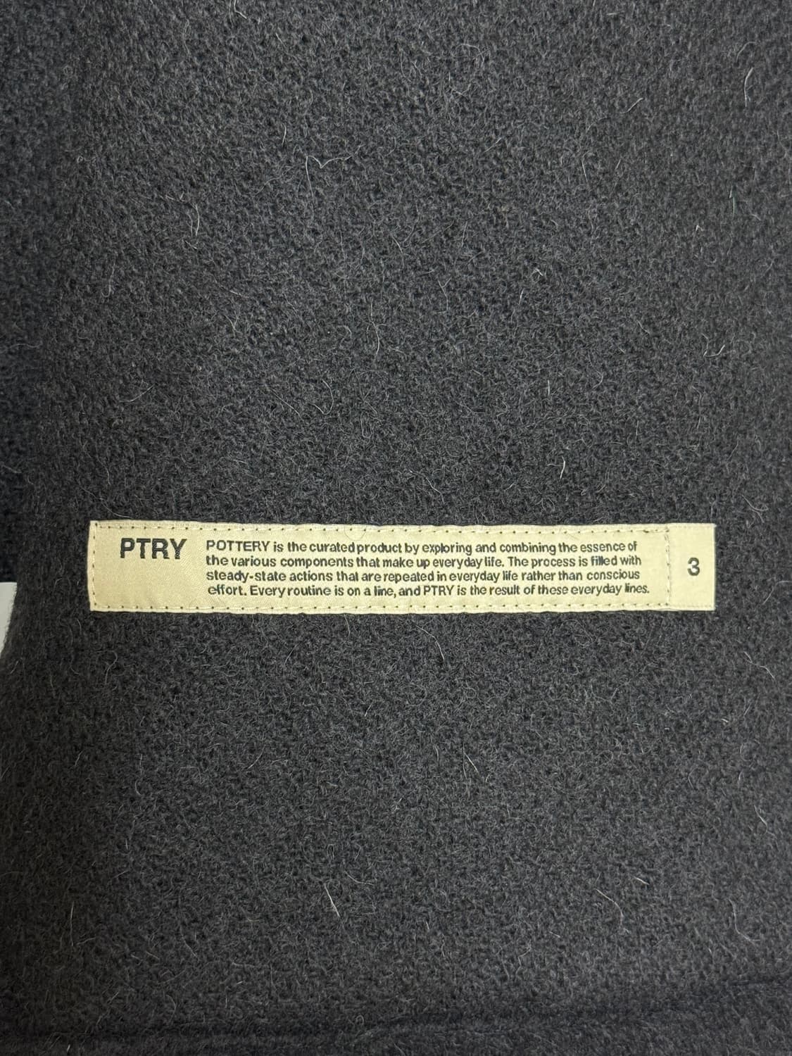 포터리 블랙 카센티노 자켓 3사이즈 상품이미지2