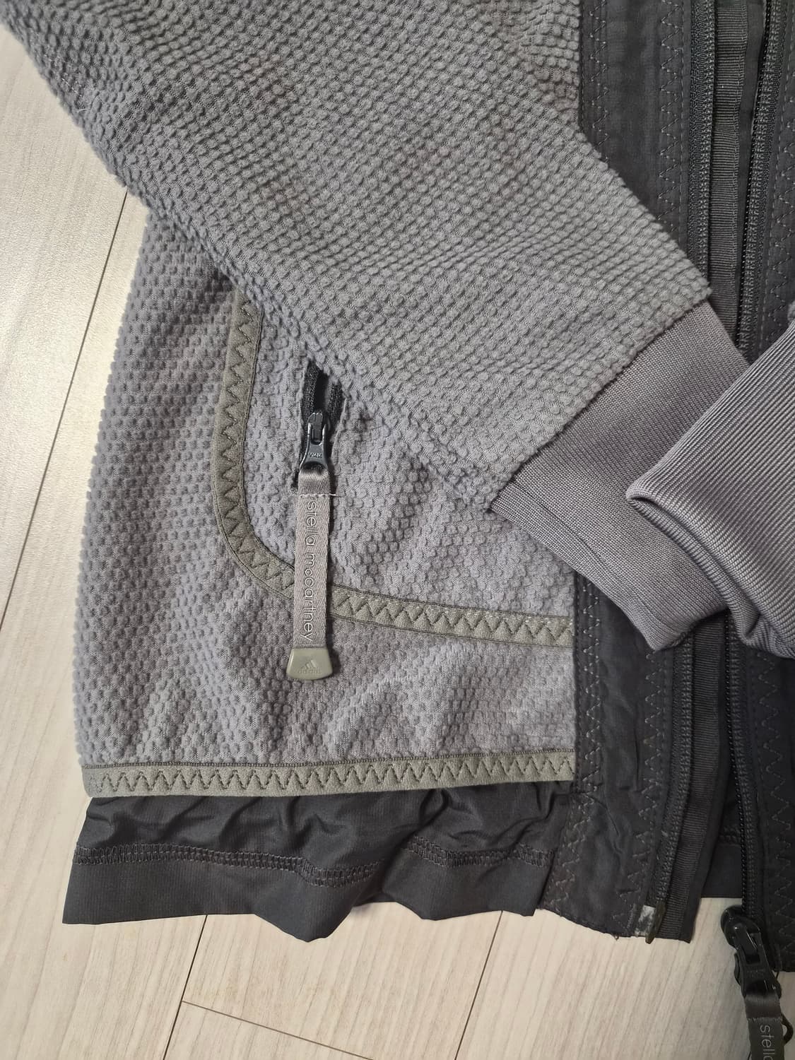 아디다스 스텔라메카트니 그레이라이트플리스집업85 상품이미지3