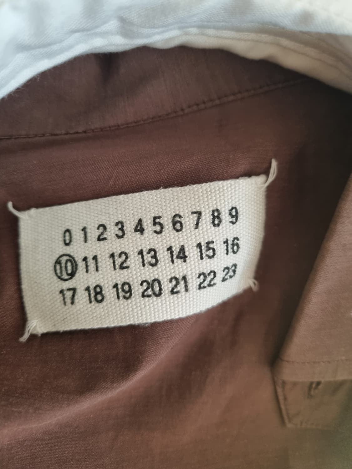 03ss 마틴 마르지엘라 shirt L brown 상품이미지4