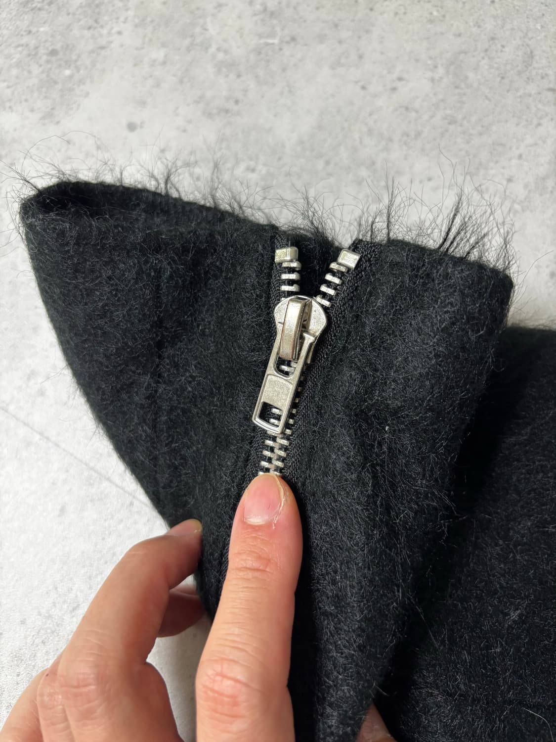 쥬에티 무스탕 스타일 울 혼방 자켓 상품이미지7