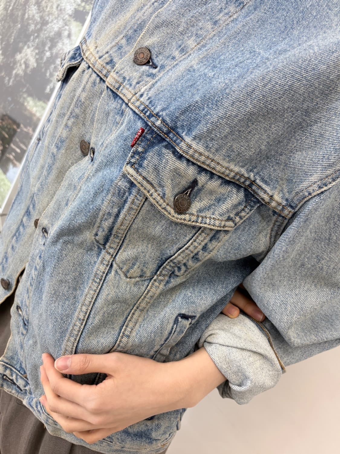 리바이스 데님 자켓 상품이미지3