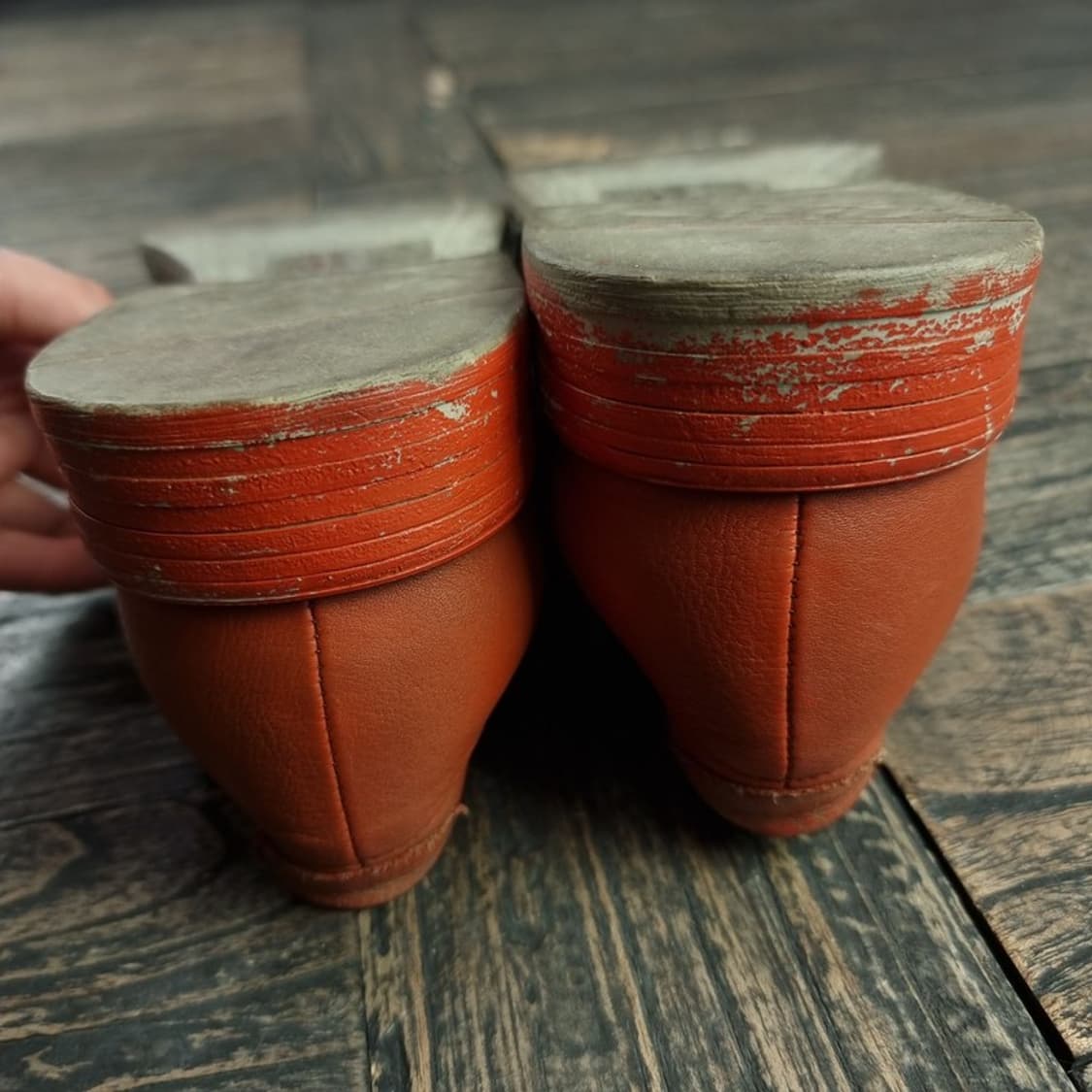 [디젤] 힐컵 포인트 레더 더비 슈즈 브라운 P01570 상품이미지6