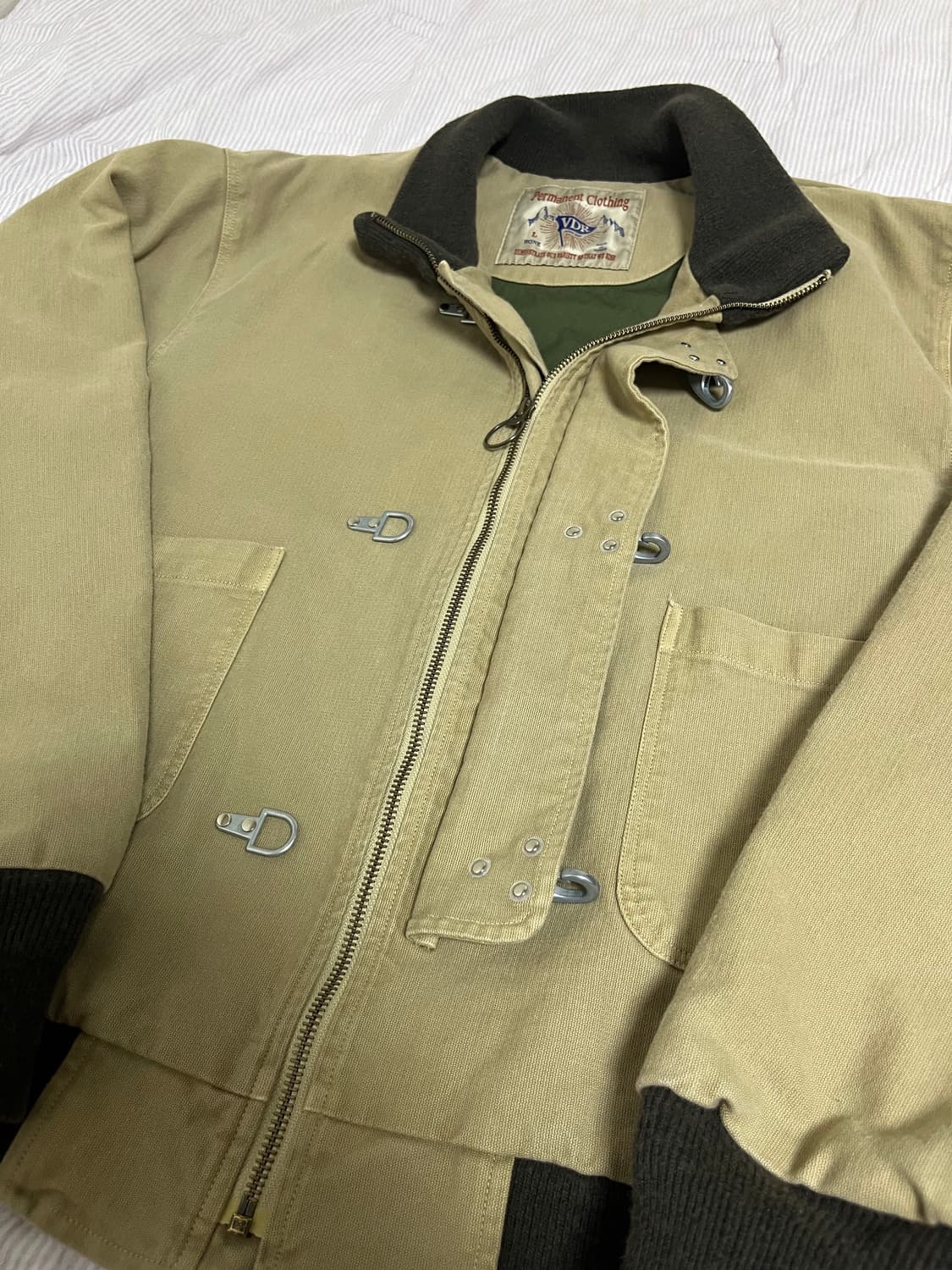 VDR 탱커 자켓 빈티지 샌드 상품이미지3