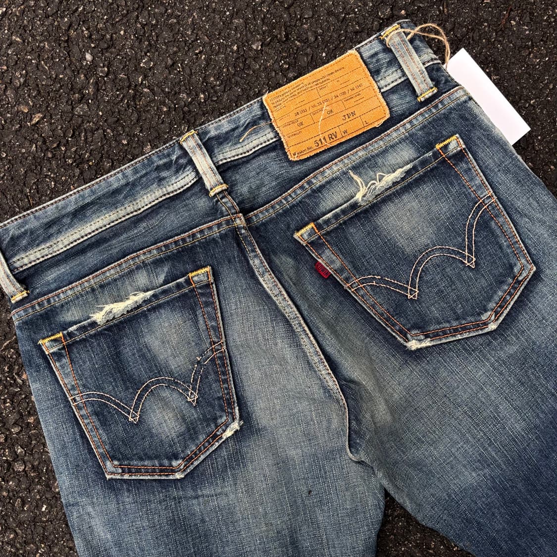 일본 에드윈 511 rv 부츠컷 데님 팬츠 상품이미지9