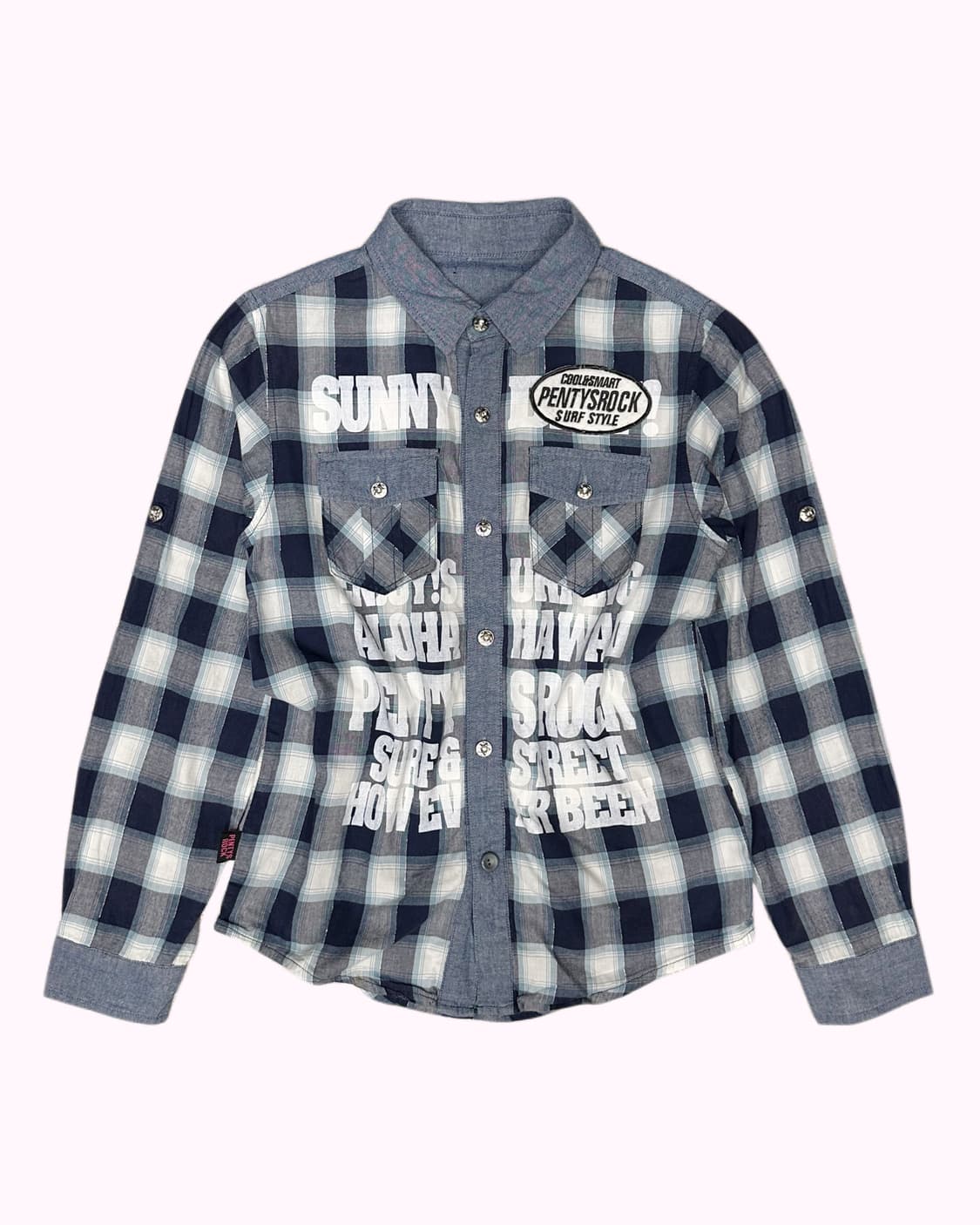 surfuer printing western shirt 상품이미지2