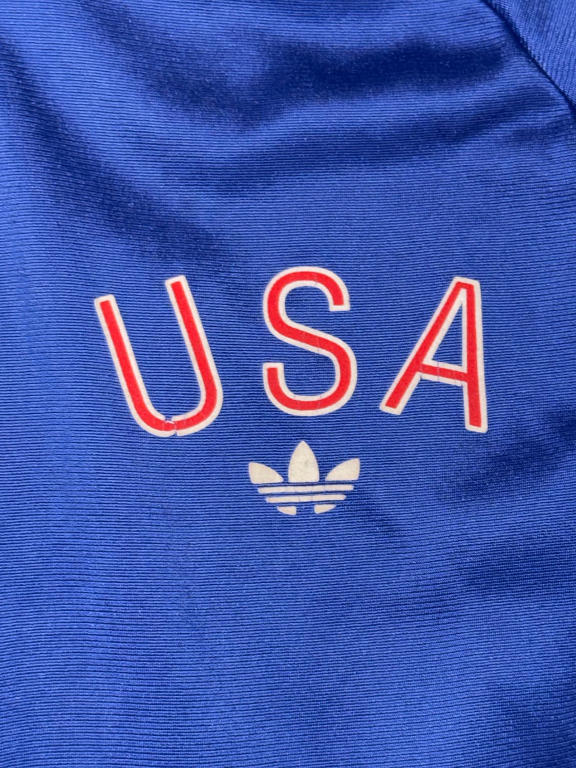 빈티지 USA 아디다스 져지 블루 상품이미지2