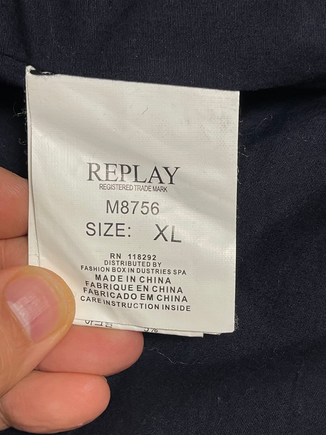 이태리브랜드 리플레이 울 필드 자켓 M8756 XL 상품이미지9