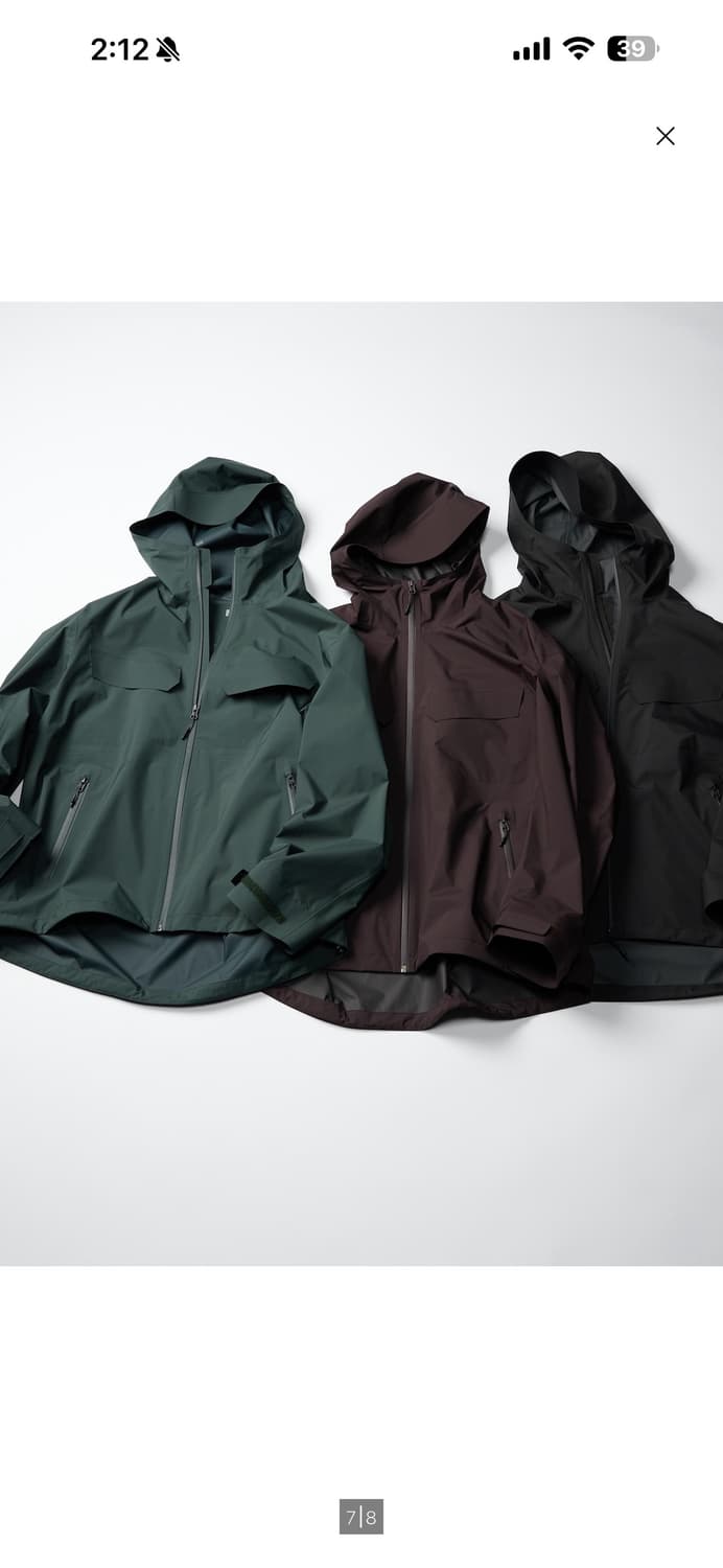 유니클로c 블록테크 파카 상품이미지3