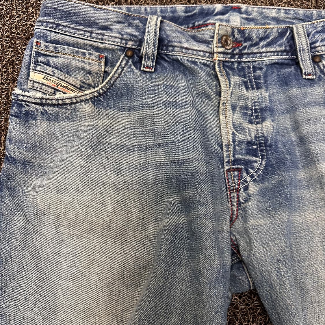 DIESEL 디젤 데님 숏 청반바지 팬츠 34인치 상품이미지3