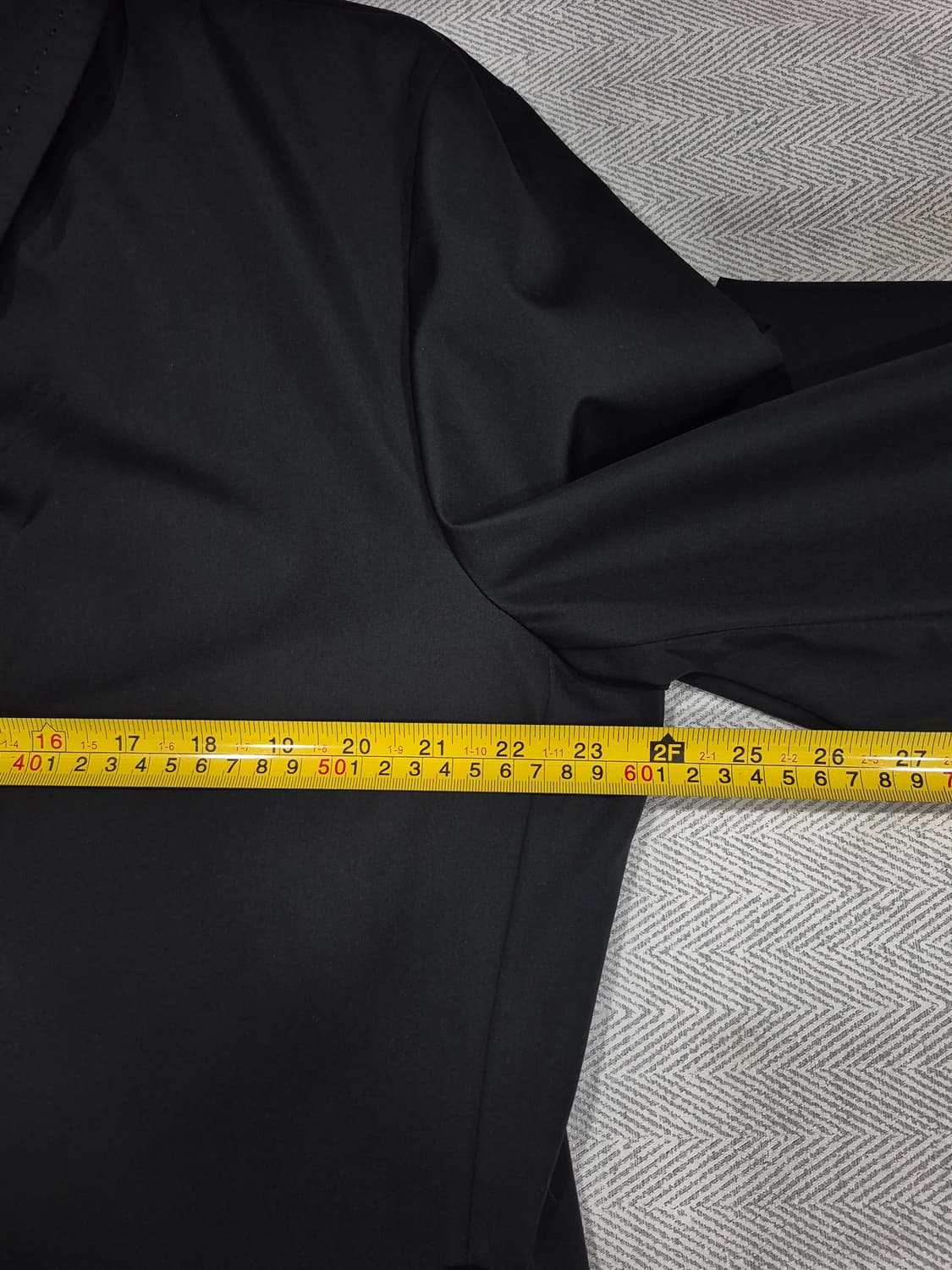 타운젠트 앙고라 100% 모 100% 분리형 롱코트 남성 110사이즈 상품이미지8